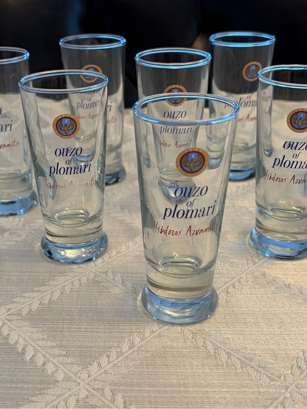 Ouzo Shot Glasses – Set of 10